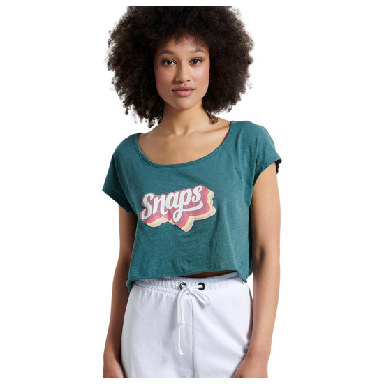 Bodytalk Γυναικεία κοντομάνικη μπλούζα Crop